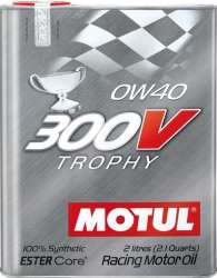 Моторне масло Motul 300V TROPHY 0W-40 2л